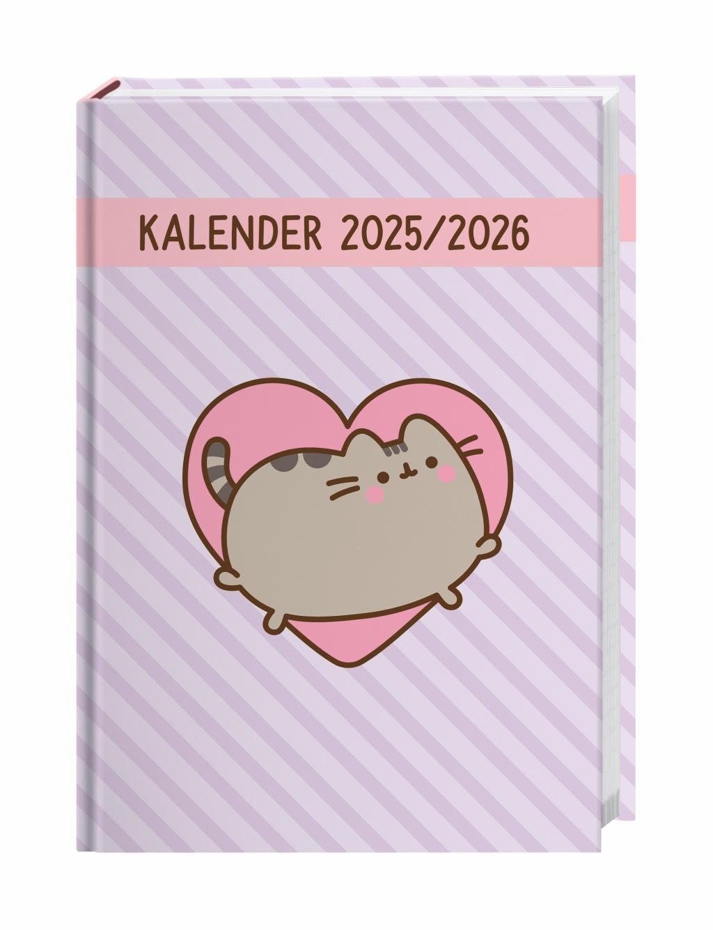 Cover: 9783756411597 | Pusheen 17-Monats-Kalenderbuch A5 2026 - 17 Monate. Von August 2025...