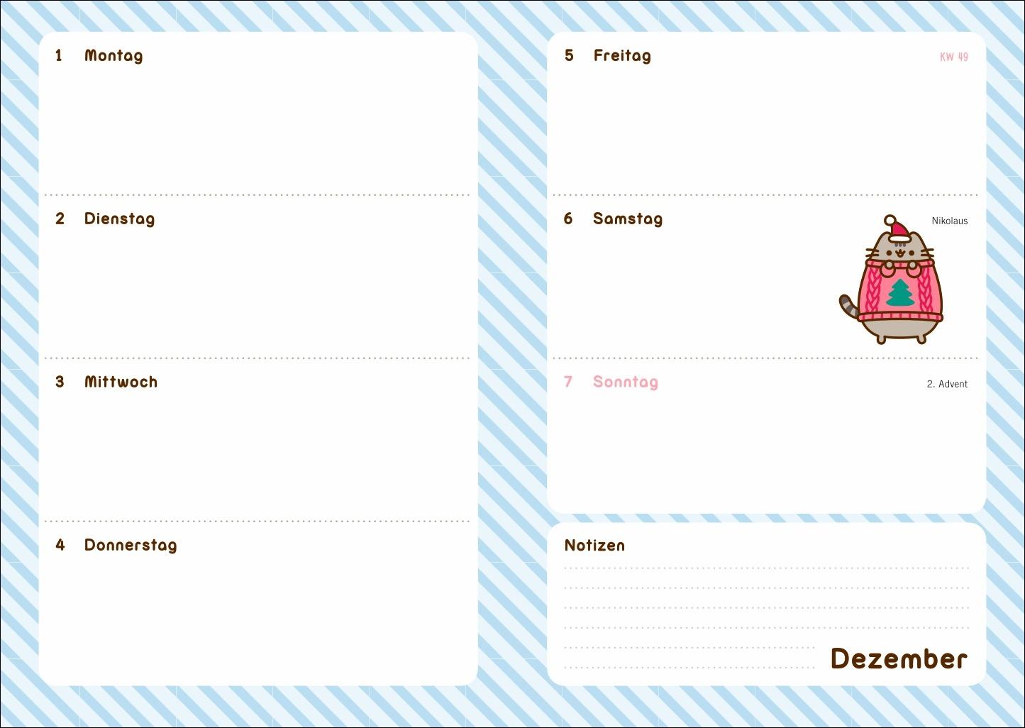 Bild: 9783756411597 | Pusheen 17-Monats-Kalenderbuch A5 2026 - 17 Monate. Von August 2025...