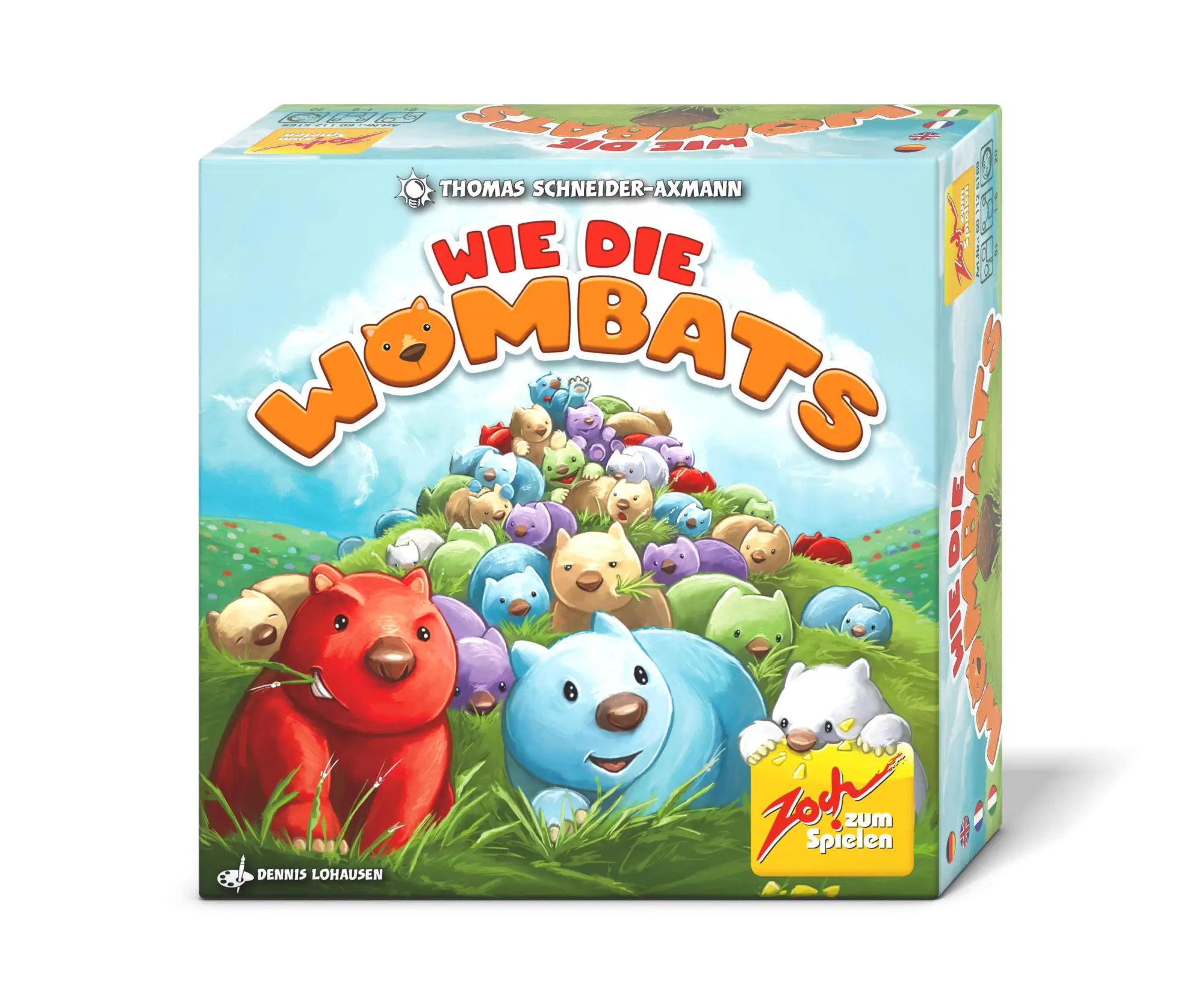 Cover: 4015682051697 | Wie die Wombats | Spiel | 601105169 | Deutsch | 2023 | Zoch GmbH