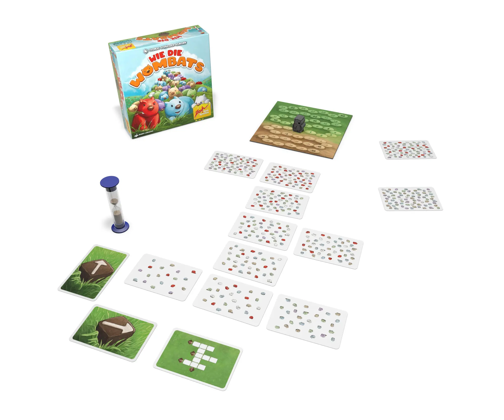 Bild: 4015682051697 | Wie die Wombats | Spiel | 601105169 | Deutsch | 2023 | Zoch GmbH