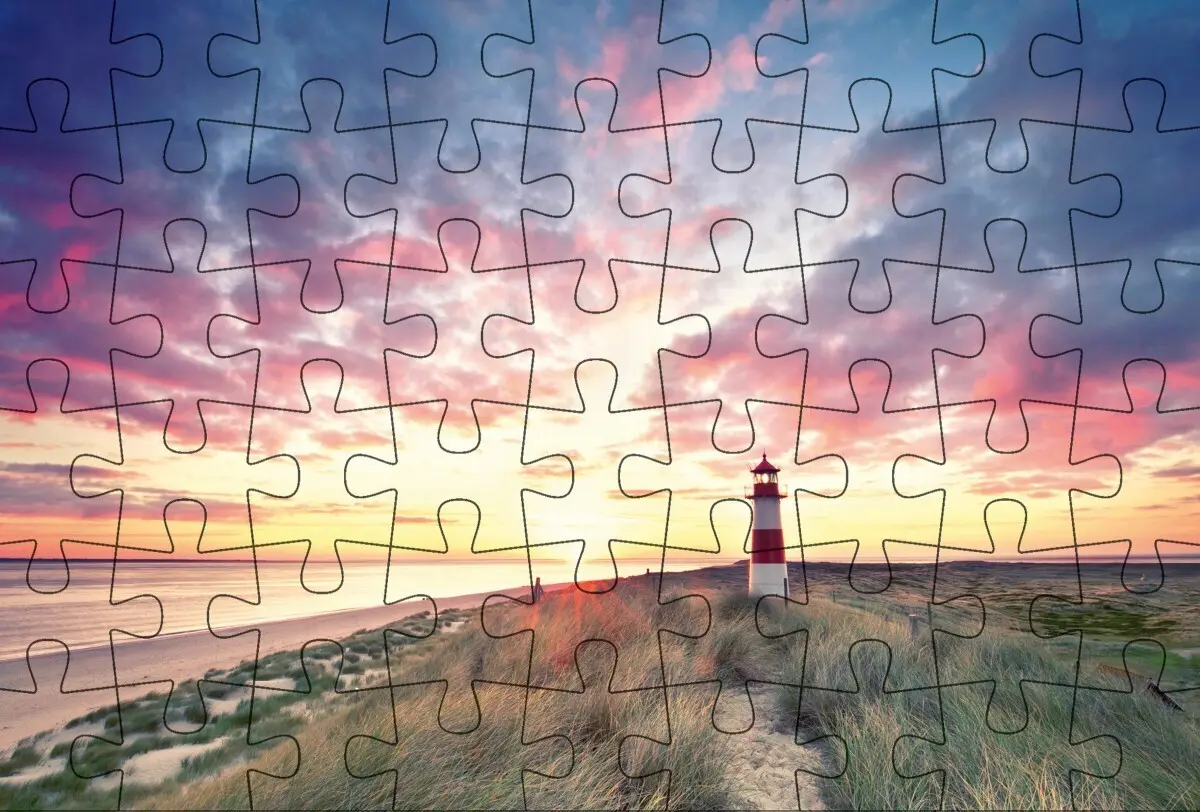 Cover: 4260220581697 | Puzzle-Postkarte Sylt | Motiv Leuchtturm | 1 S. | Deutsch | 2019