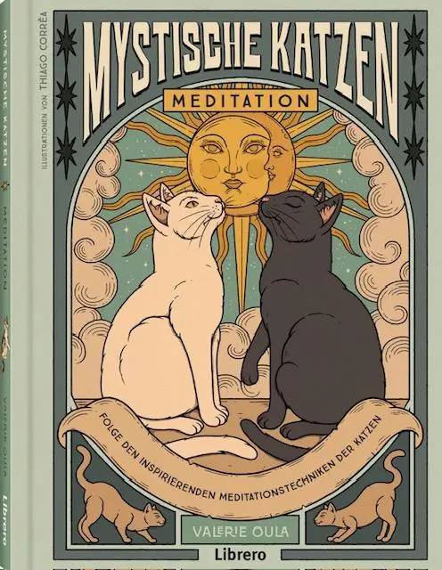 Cover: 9789464991697 | Mystische Katzen | Fünfzig Meditationstechniken inspiriert von Katzen