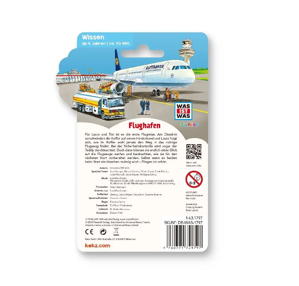 Bild: 4260721751797 | Was ist Was Junior - Flughafen, 1 Audio-Chip | Was Ist Was | Kassette