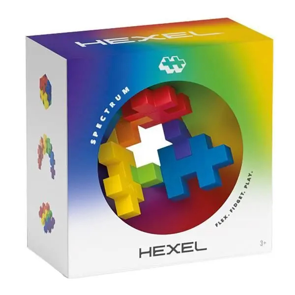 Bild: 5710409201797 | Plus-Plus Hexel Flex Bausteine, bunt | 9603485 | 2024 | PLUS PLUS