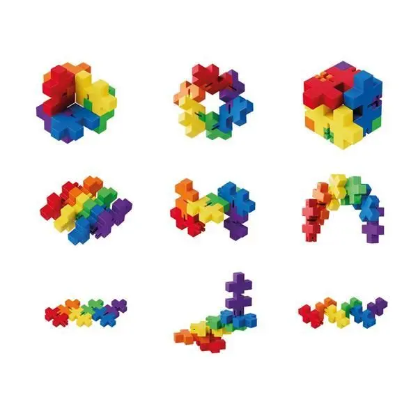 Bild: 5710409201797 | Plus-Plus Hexel Flex Bausteine, bunt | 9603485 | 2024 | PLUS PLUS