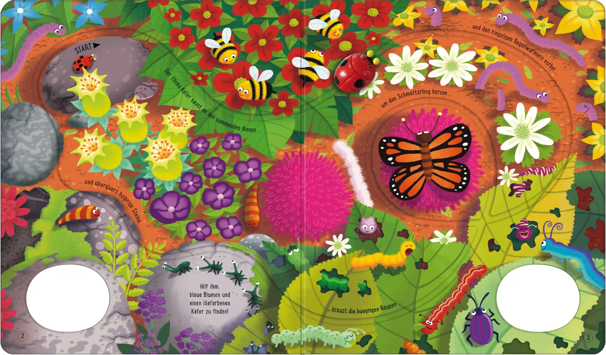 Bild: 9781035701797 | Wohin saust der Marienkäfer? | Fiona Watt | Buch | Fahrspurenbücher