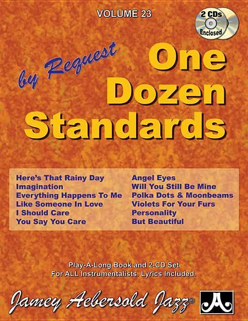 Cover: 9781562241797 | One Dozen Standards | Jazz Play-Along Vol.23 | Jamey Aebersold | Buch