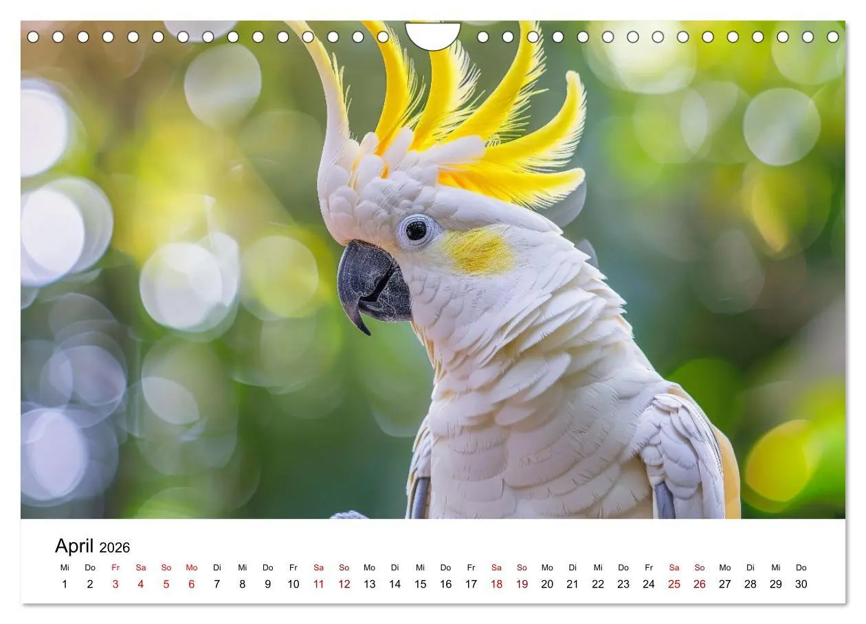 Bild: 9783457341797 | Papageien - Farbenfrohe Paradiesvögel (Wandkalender 2026 DIN A4...