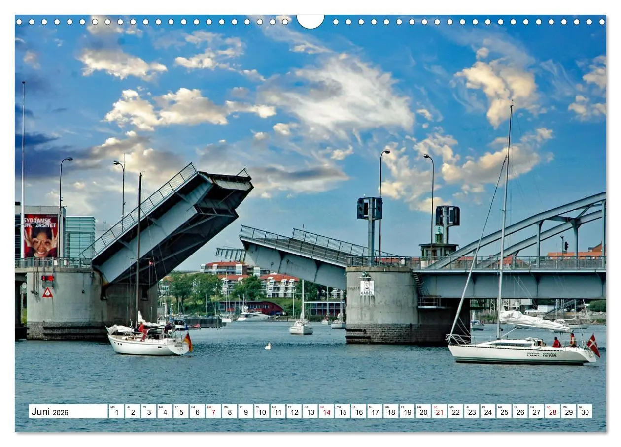 Bild: 9783457581797 | Sehenswertes im Süden Dänemarks (Wandkalender 2026 DIN A3 quer),...