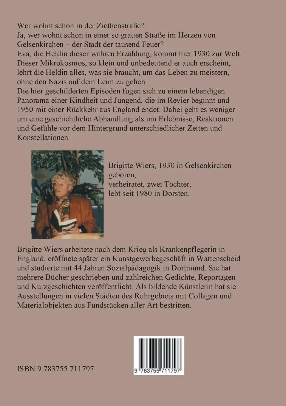 Rückseite: 9783755711797 | Wer wohnt schon in der Ziethenstraße? | Eine Kindheit im Revier | Buch