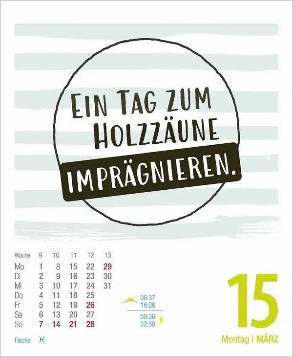 Bild: 9783819301797 | Visual Words 2027 | TypoArt Tages-Abreisskalender | Korsch Verlag