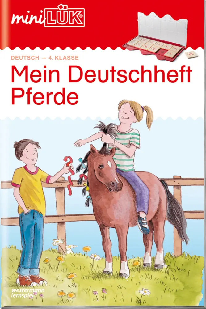 Cover: 9783837741797 | miniLÜK | 4. Klasse - Deutsch Mein Deutschheft Pferde | Heinz Vogel