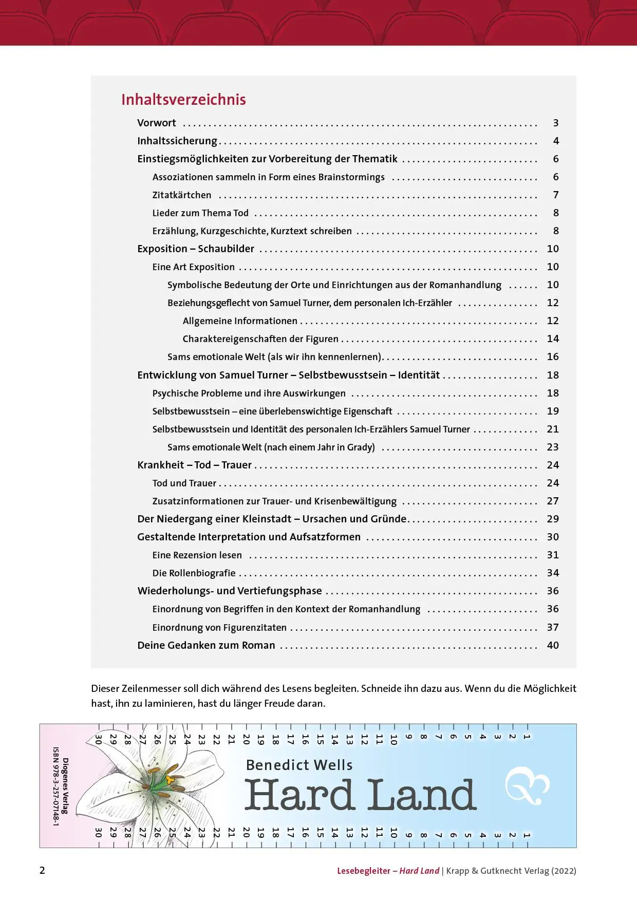 Bild: 9783963231797 | Hard Land - Lesebegleiter | Arbeitsmittel, Arbeitsheft, Aufgaben, Heft