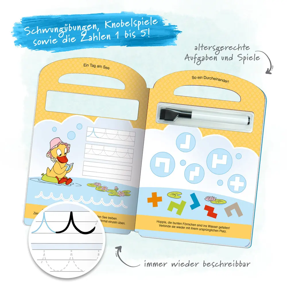 Bild: 9783965521797 | Trötsch Unser kleines Sandmännchen Schreib und wisch weg...