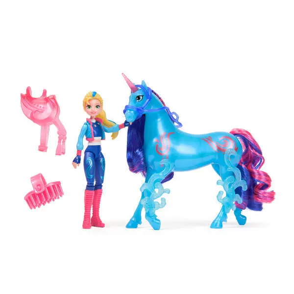 Bild: 681147061897 | UCA Small Doll &amp; Unicorn Isabel &amp; River | Karton | 61897 | Deutsch