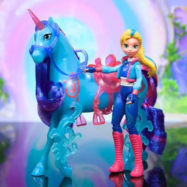 Bild: 681147061897 | UCA Small Doll &amp; Unicorn Isabel &amp; River | Karton | 61897 | Deutsch