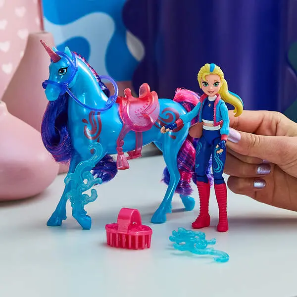 Bild: 681147061897 | UCA Small Doll &amp; Unicorn Isabel &amp; River | Karton | 61897 | Deutsch