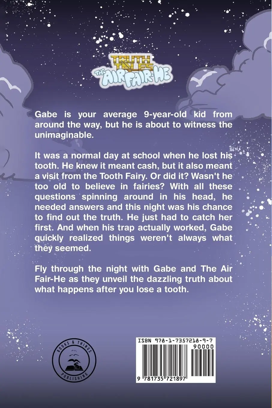 Rückseite: 9781735721897 | The Air Fair-He | A modern twist on the Tooth Fairy | Marietta (u. a.)