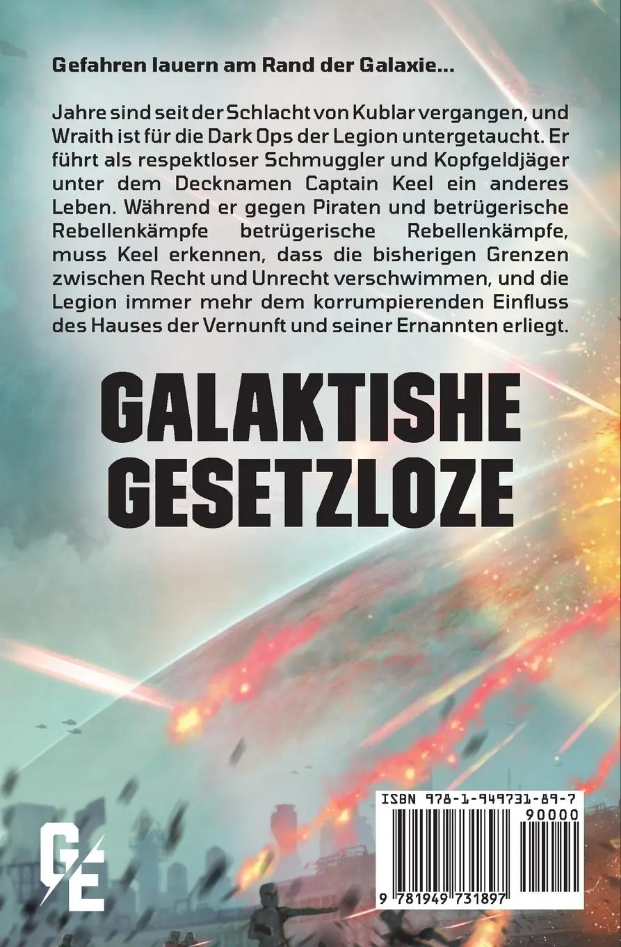 Rückseite: 9781949731897 | Galaktishe Gesetzloze | Jason Anspach (u. a.) | Taschenbuch | Englisch