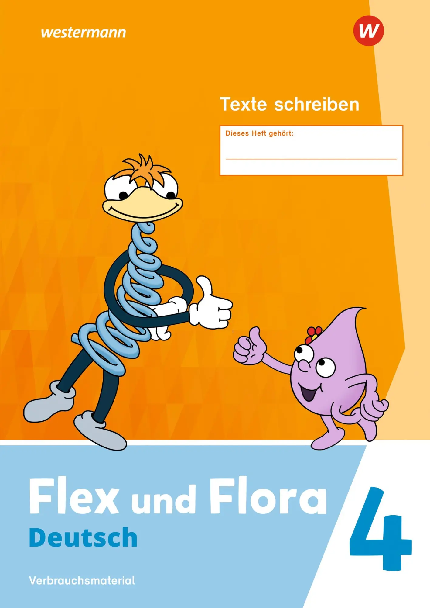 Cover: 9783141041897 | Flex und Flora 4. Heft Texte schreiben (Druckschrift)...