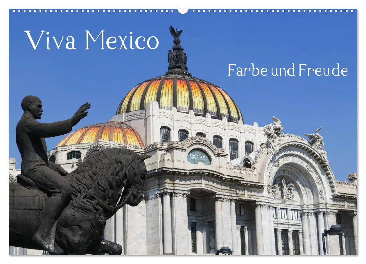 Cover: 9783457711897 | Viva Mexiko - Farben und Freude (Wandkalender 2026 DIN A2 quer),...