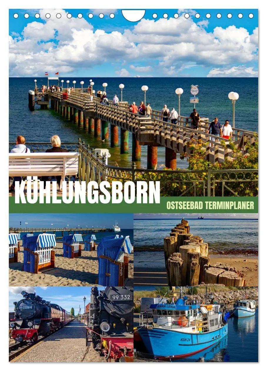 Cover: 9783516281897 | Ostseebad Kühlungsborn Terminplaner (Wandkalender 2026 DIN A4...