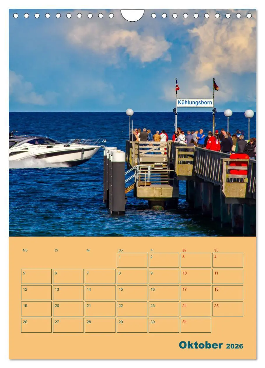 Bild: 9783516281897 | Ostseebad Kühlungsborn Terminplaner (Wandkalender 2026 DIN A4...