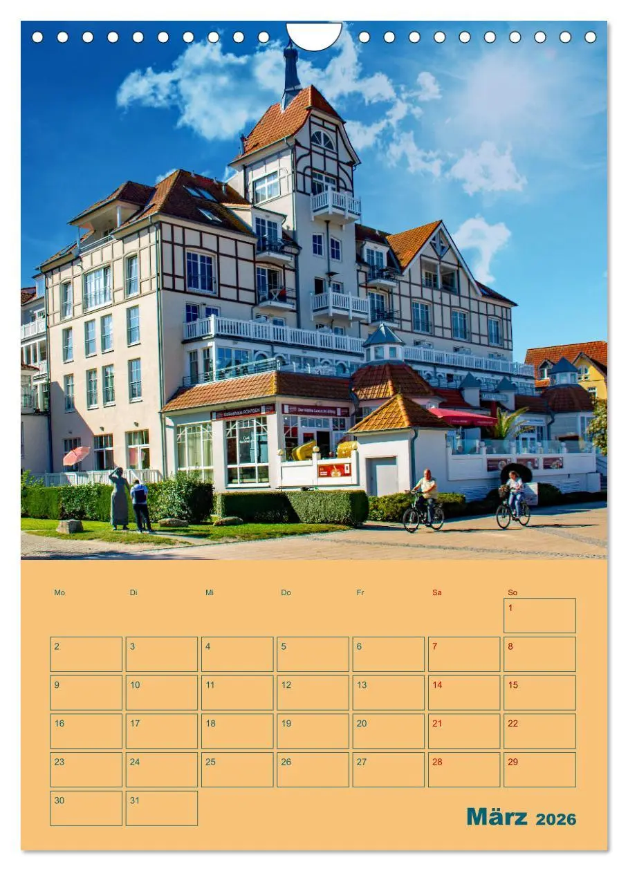 Bild: 9783516281897 | Ostseebad Kühlungsborn Terminplaner (Wandkalender 2026 DIN A4...