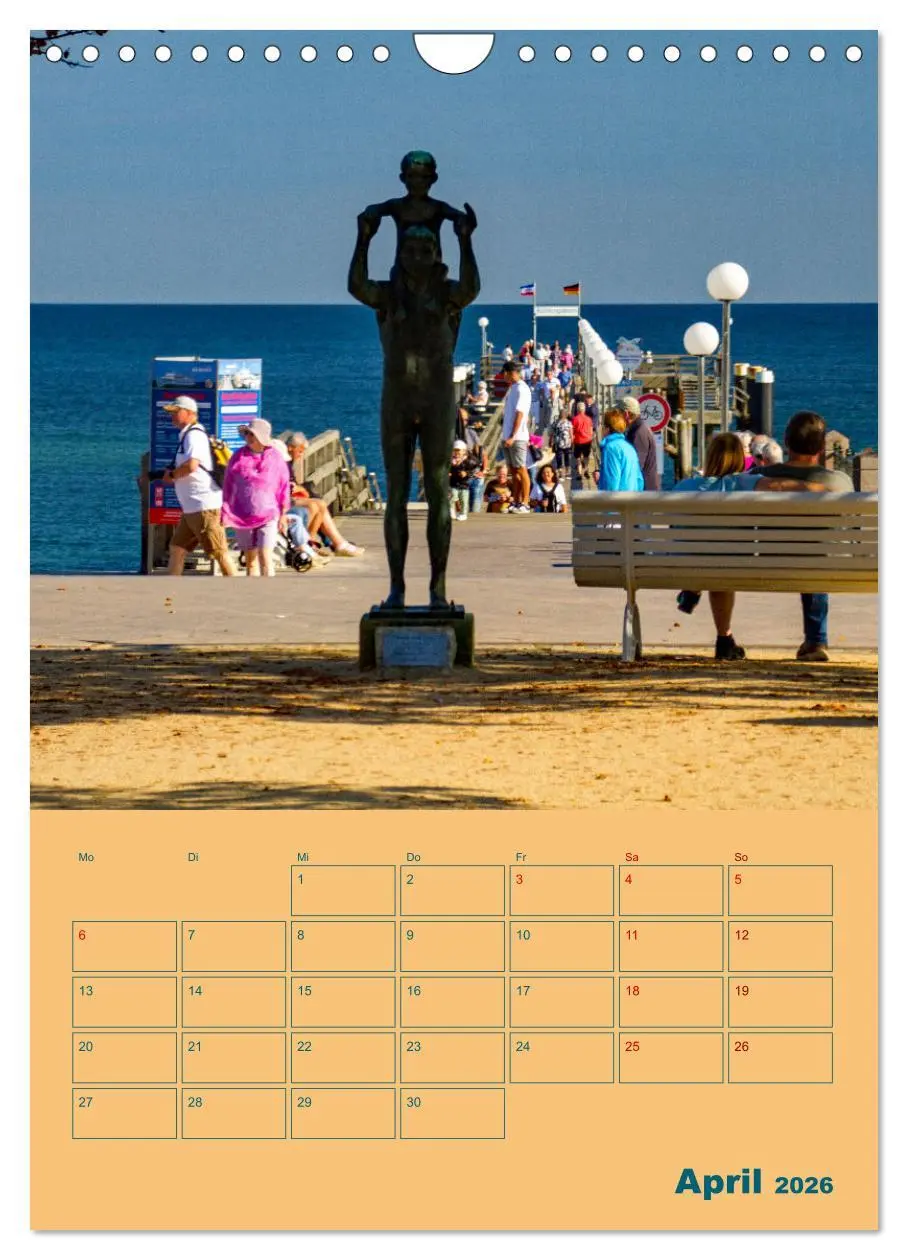 Bild: 9783516281897 | Ostseebad Kühlungsborn Terminplaner (Wandkalender 2026 DIN A4...
