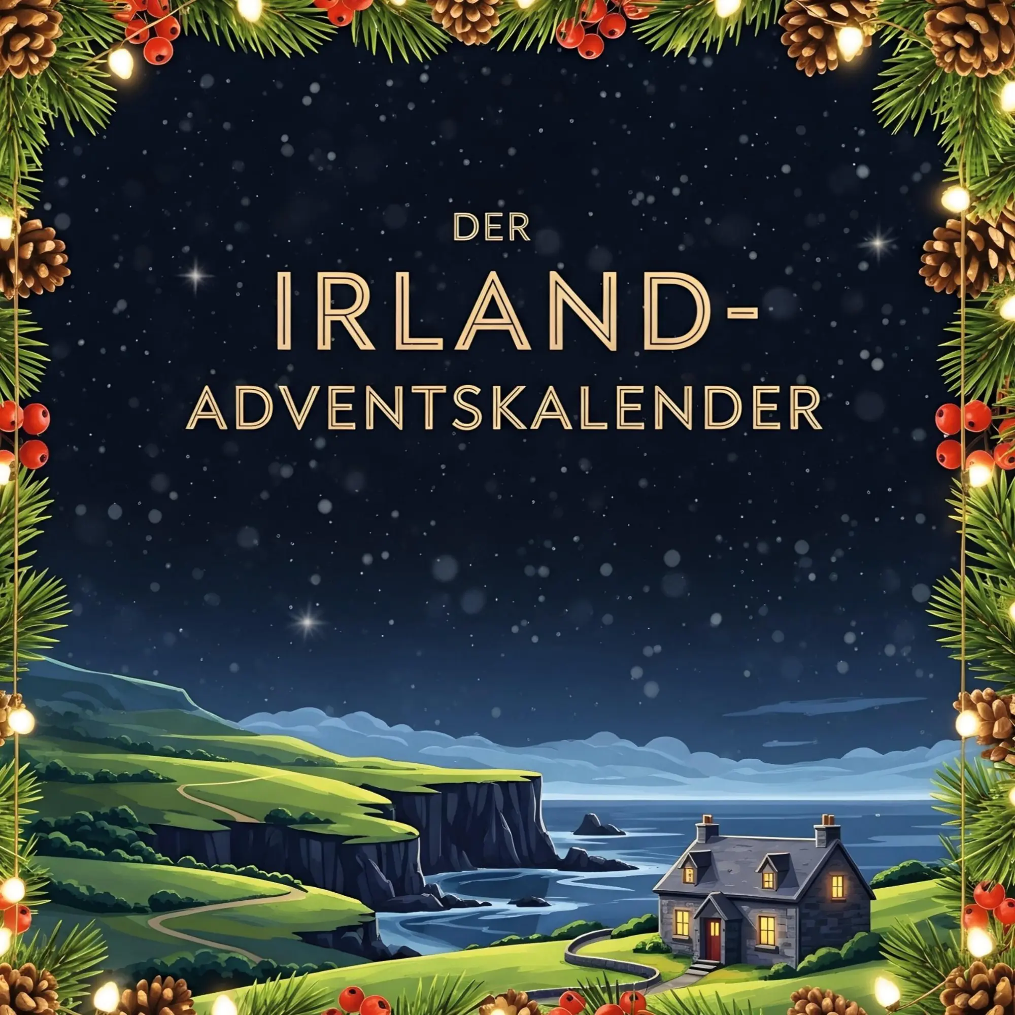 Cover: 9783695311897 | Der Irland-Adventskalender | Aaron Friedrich | Taschenbuch | 100 S.