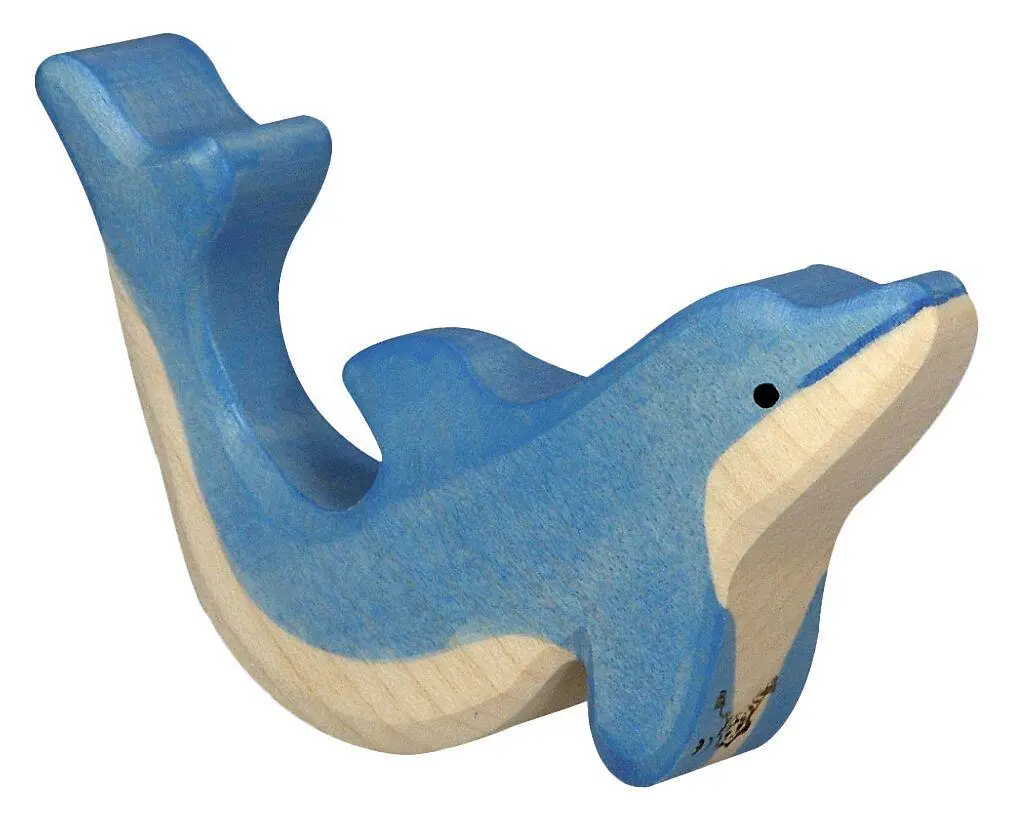 Cover: 4013594801997 | Delfin, klein | ca. 11,5 x 2,3 x 7,5 cm, Holz, per Stück | 80199