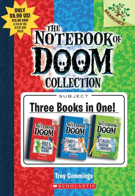 Cover: 9781338101997 | The Notebook of Doom (Books 1-3) | Troy Cummings | Taschenbuch | 2016