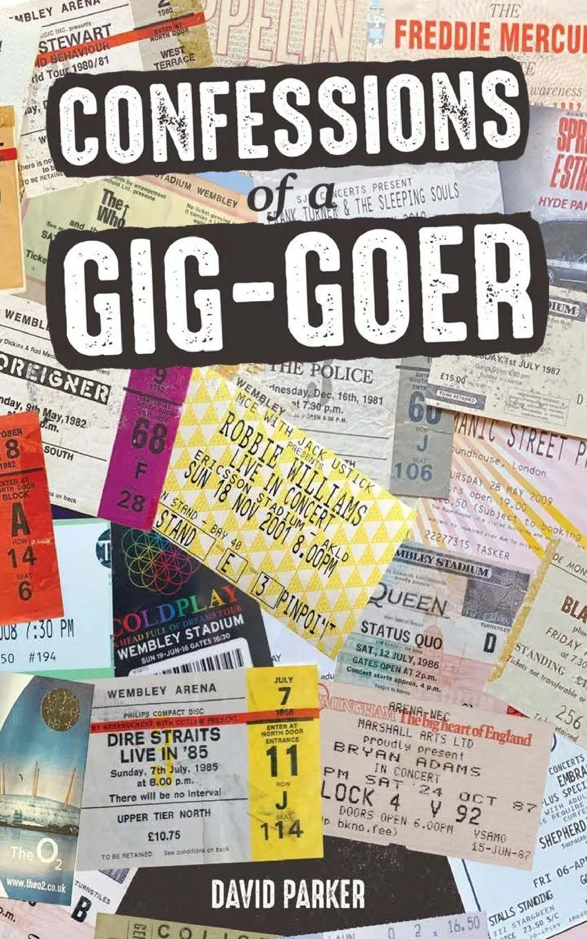 Cover: 9781835631997 | Confessions of a Gig-Goer | Celebrating 50 Years of Live Concerts