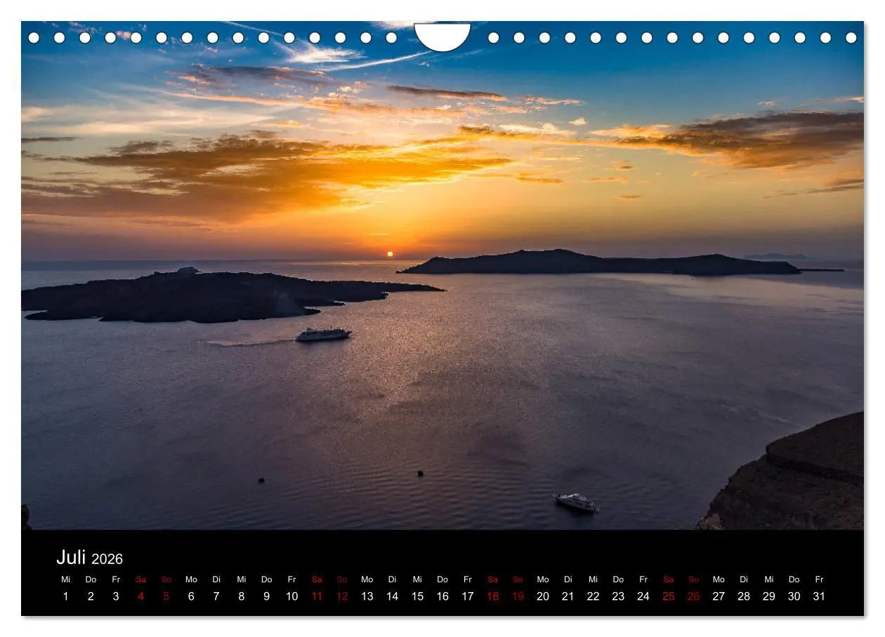Bild: 9783457871997 | Reiseziele in Griechenland (Wandkalender 2026 DIN A4 quer),...