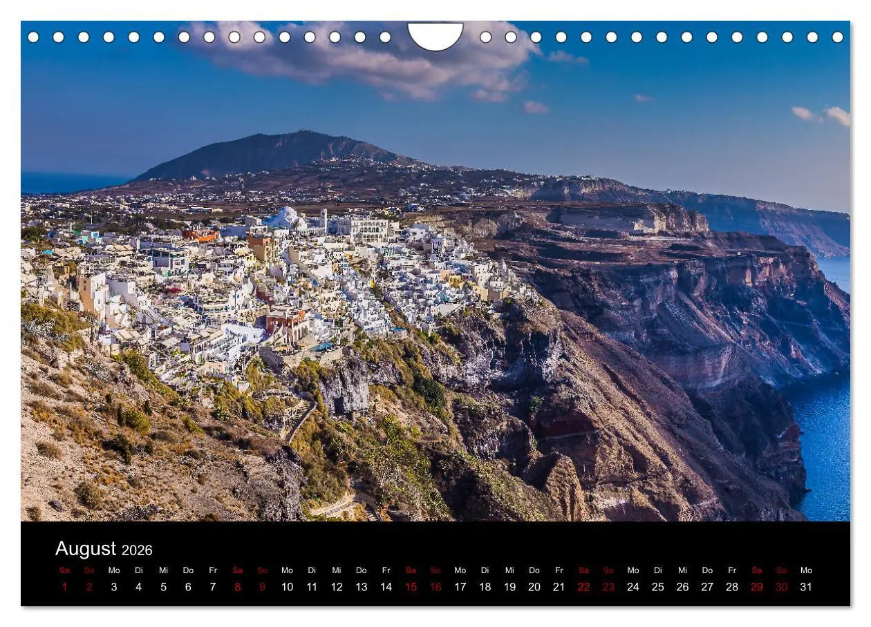 Bild: 9783457871997 | Reiseziele in Griechenland (Wandkalender 2026 DIN A4 quer),...