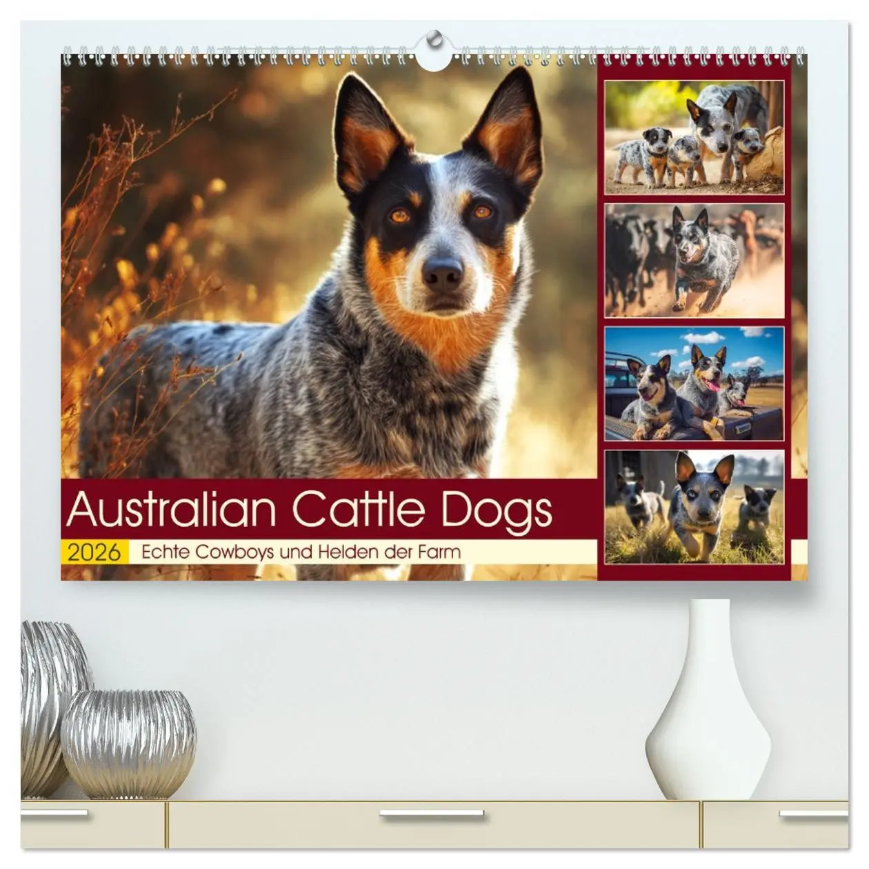 Cover: 9783457941997 | Australian Cattle Dogs. Echte Cowboys und Helden der Farm...