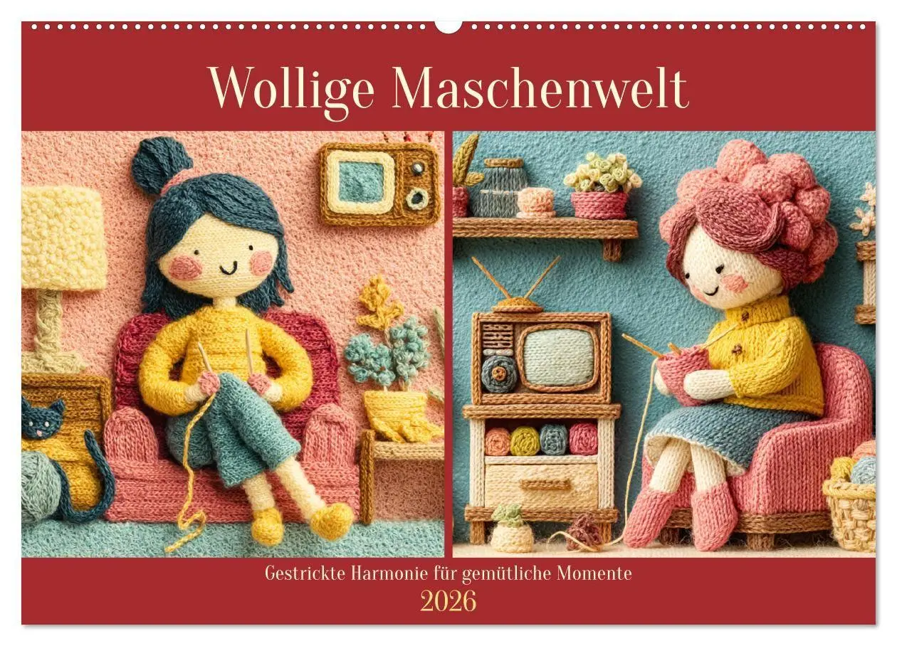 Cover: 9783516721997 | Wollige Maschenwelt. Gestrickte Harmonie für gemütliche Momente...