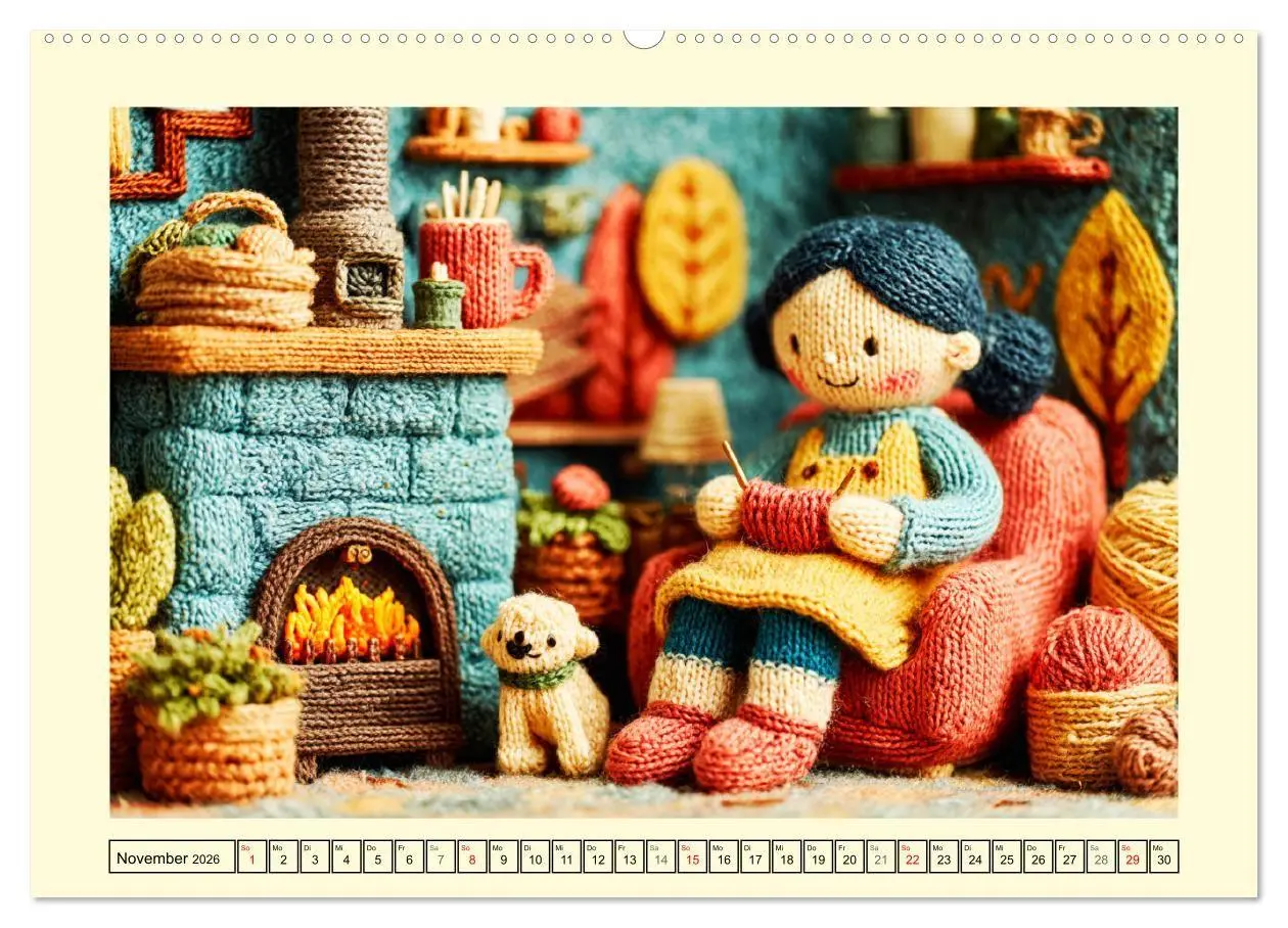 Bild: 9783516721997 | Wollige Maschenwelt. Gestrickte Harmonie für gemütliche Momente...