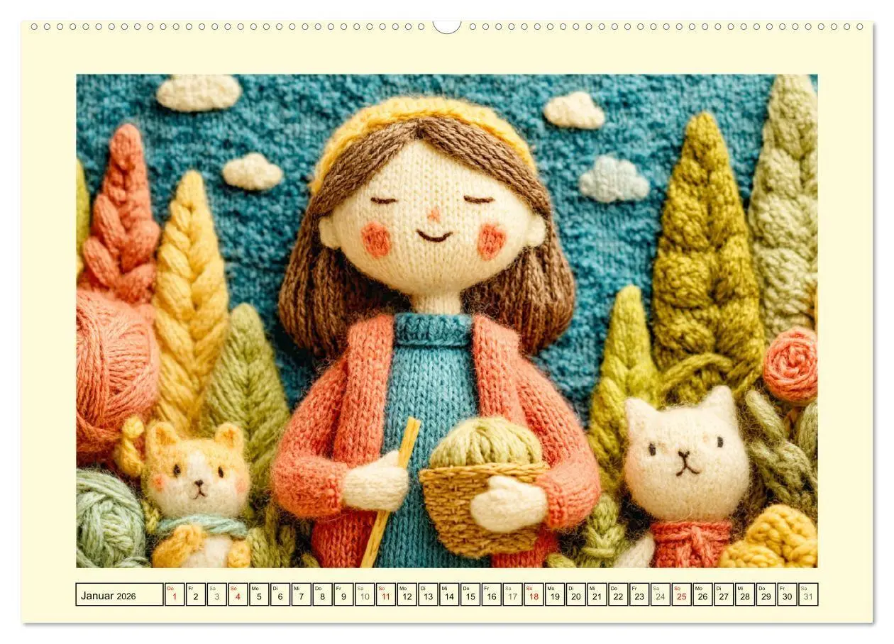 Bild: 9783516721997 | Wollige Maschenwelt. Gestrickte Harmonie für gemütliche Momente...