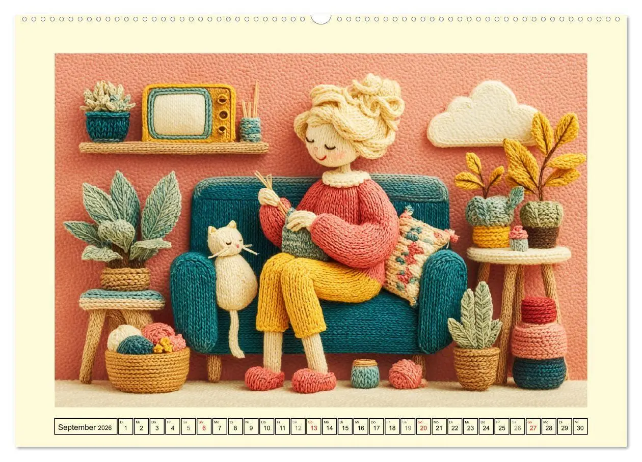 Bild: 9783516721997 | Wollige Maschenwelt. Gestrickte Harmonie für gemütliche Momente...