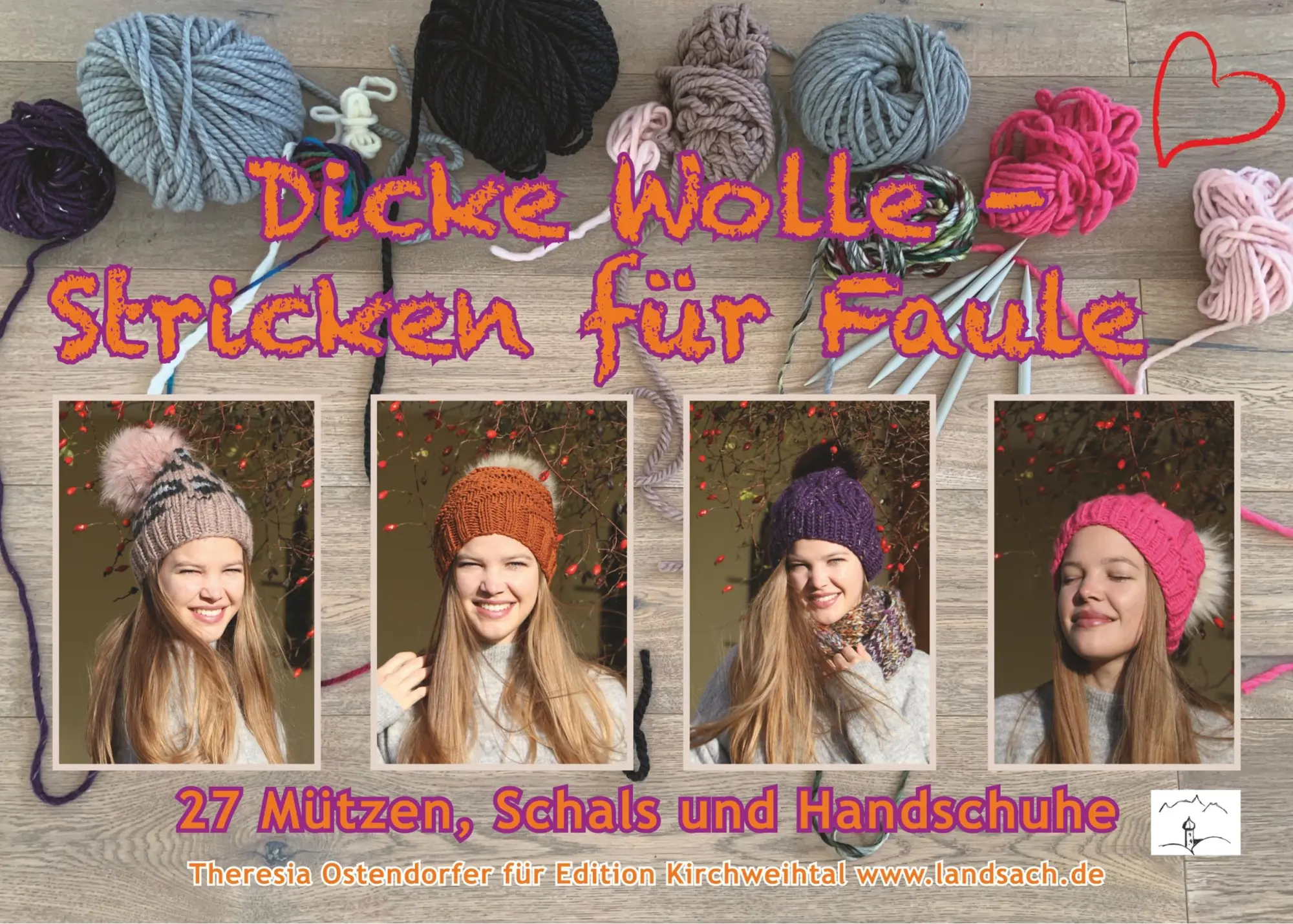 Cover: 9783750431997 | Dicke Wolle - Stricken für Faule | 27 Mützen, Schals &amp; Handschuhe