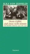 Cover: 9783803131997 | Dieses Gefühl, daß etwas nicht stimmte | Ilka Von Zeppelin | Buch