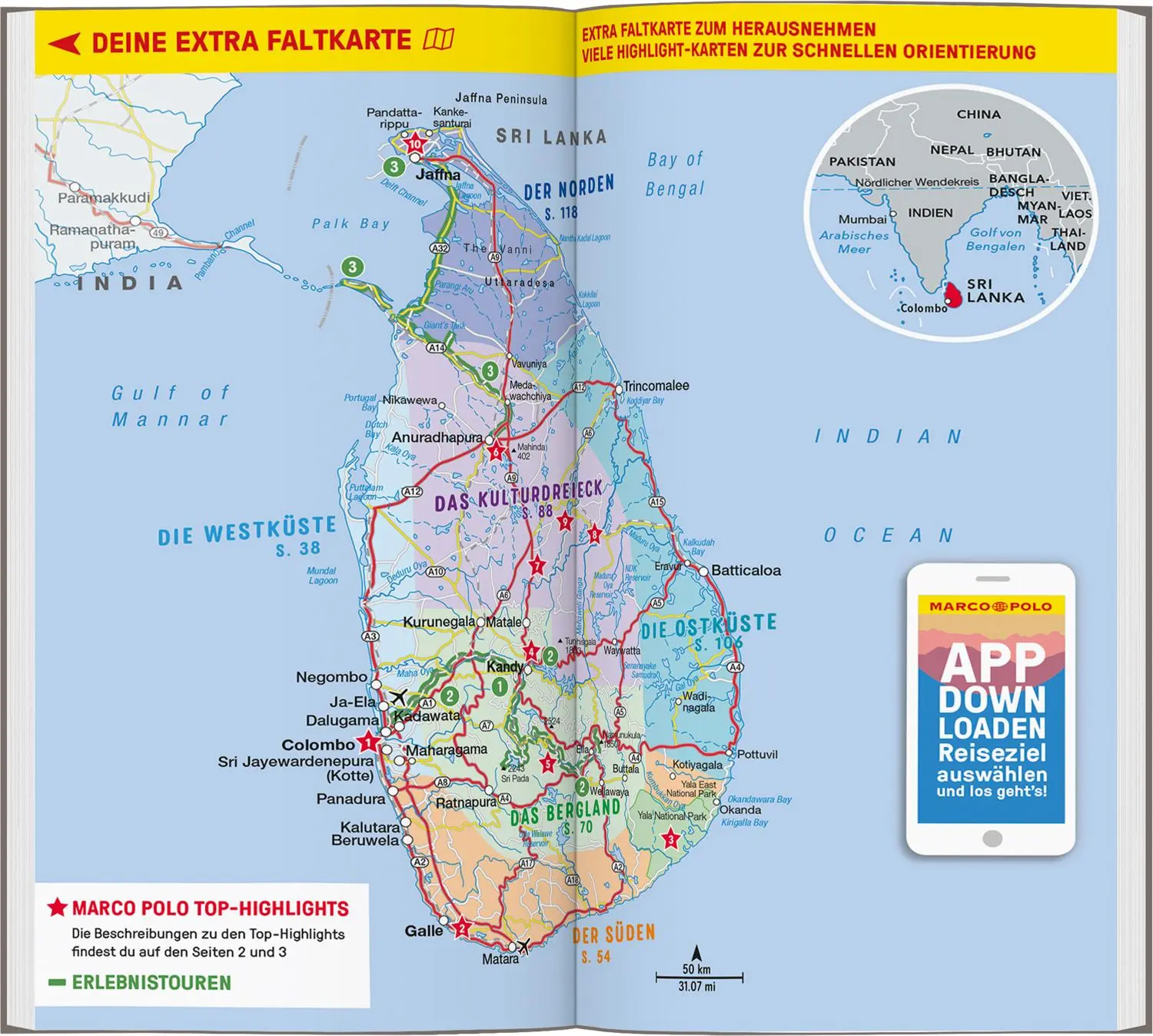 Bild: 9783829731997 | MARCO POLO Reiseführer Sri Lanka | Martin H. Petrich | Taschenbuch