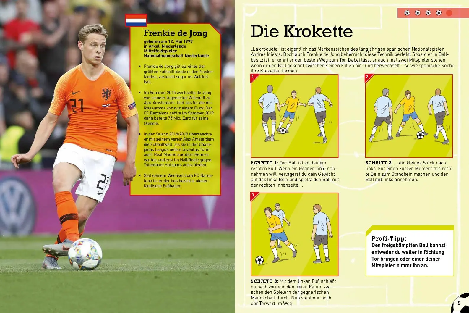 Bild: 9783849911997 | Die besten Fußballtricks - Mit Trainingsposter | Sandra Noa | Buch