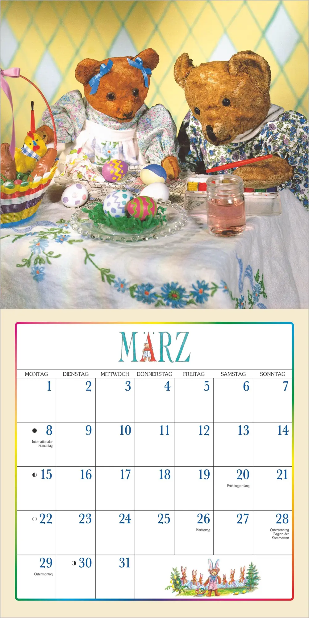 Bild: 4069095012097 | Der Teddybär Kalender 2027 | Neumann Verlage GmbH &amp; Co KG | Kalender