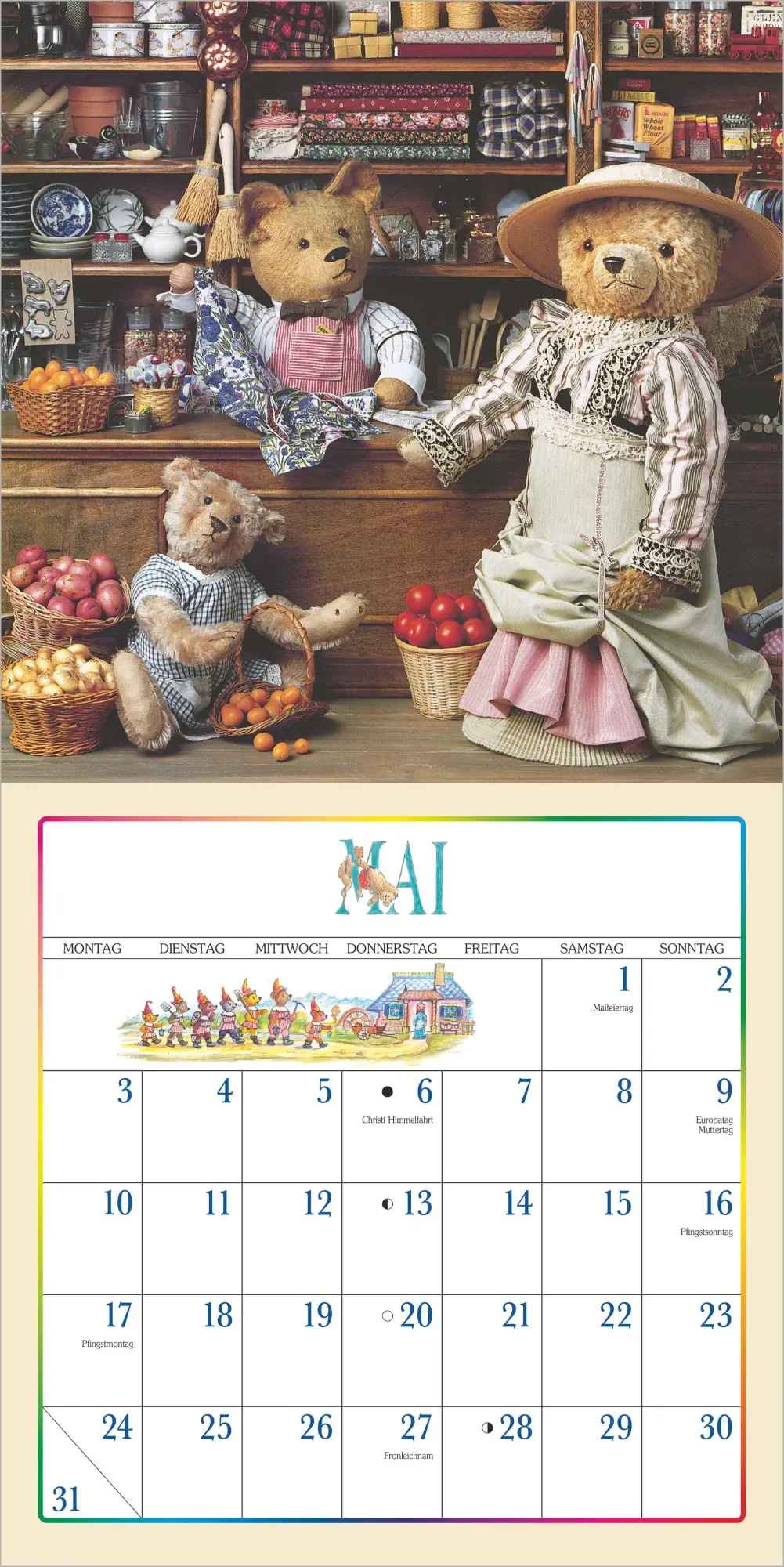 Bild: 4069095012097 | Der Teddybär Kalender 2027 | Neumann Verlage GmbH &amp; Co KG | Kalender