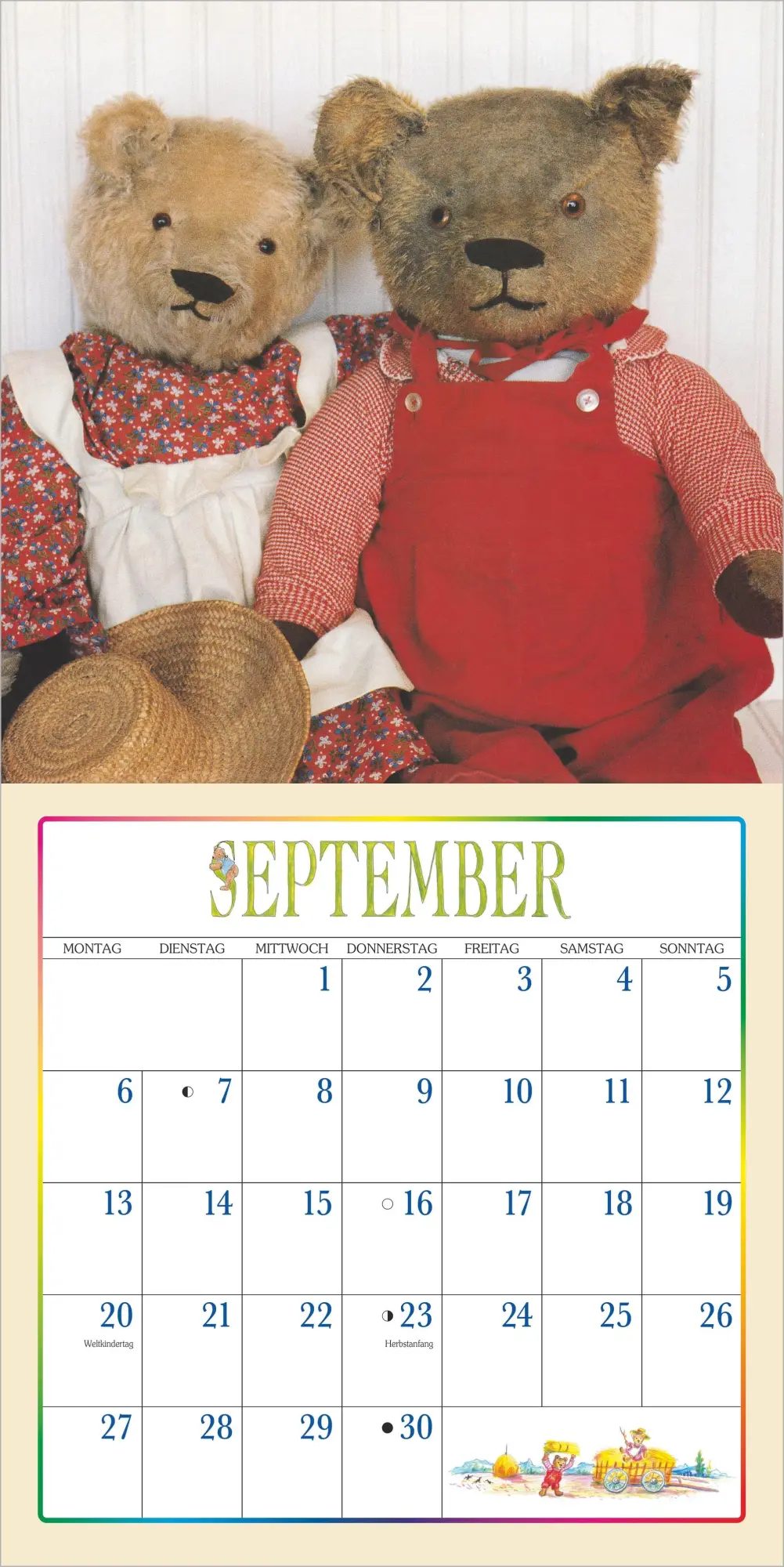 Bild: 4069095012097 | Der Teddybär Kalender 2027 | Neumann Verlage GmbH &amp; Co KG | Kalender