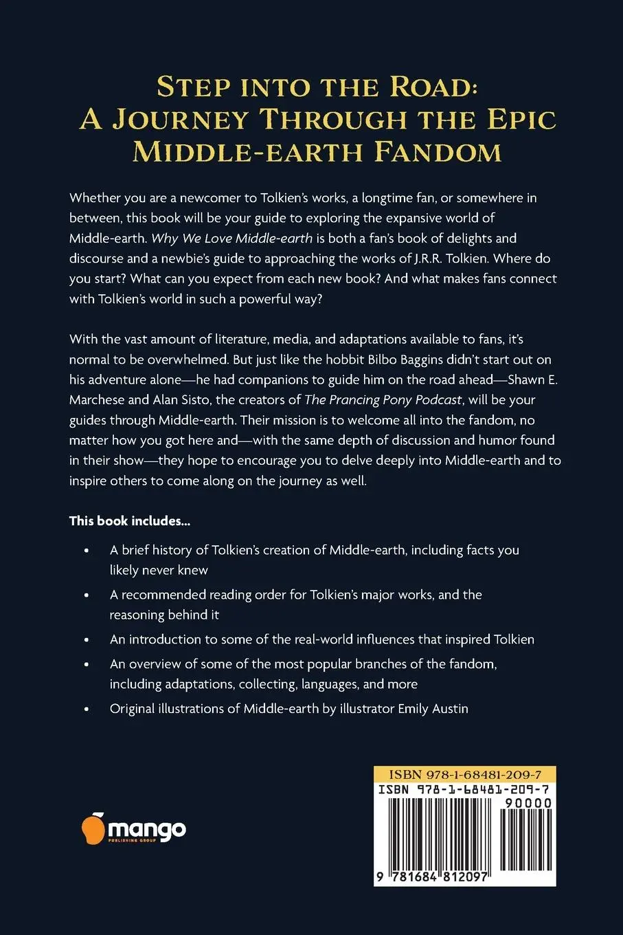 Rückseite: 9781684812097 | Why We Love Middle-earth | Alan Sisto (u. a.) | Taschenbuch | Englisch