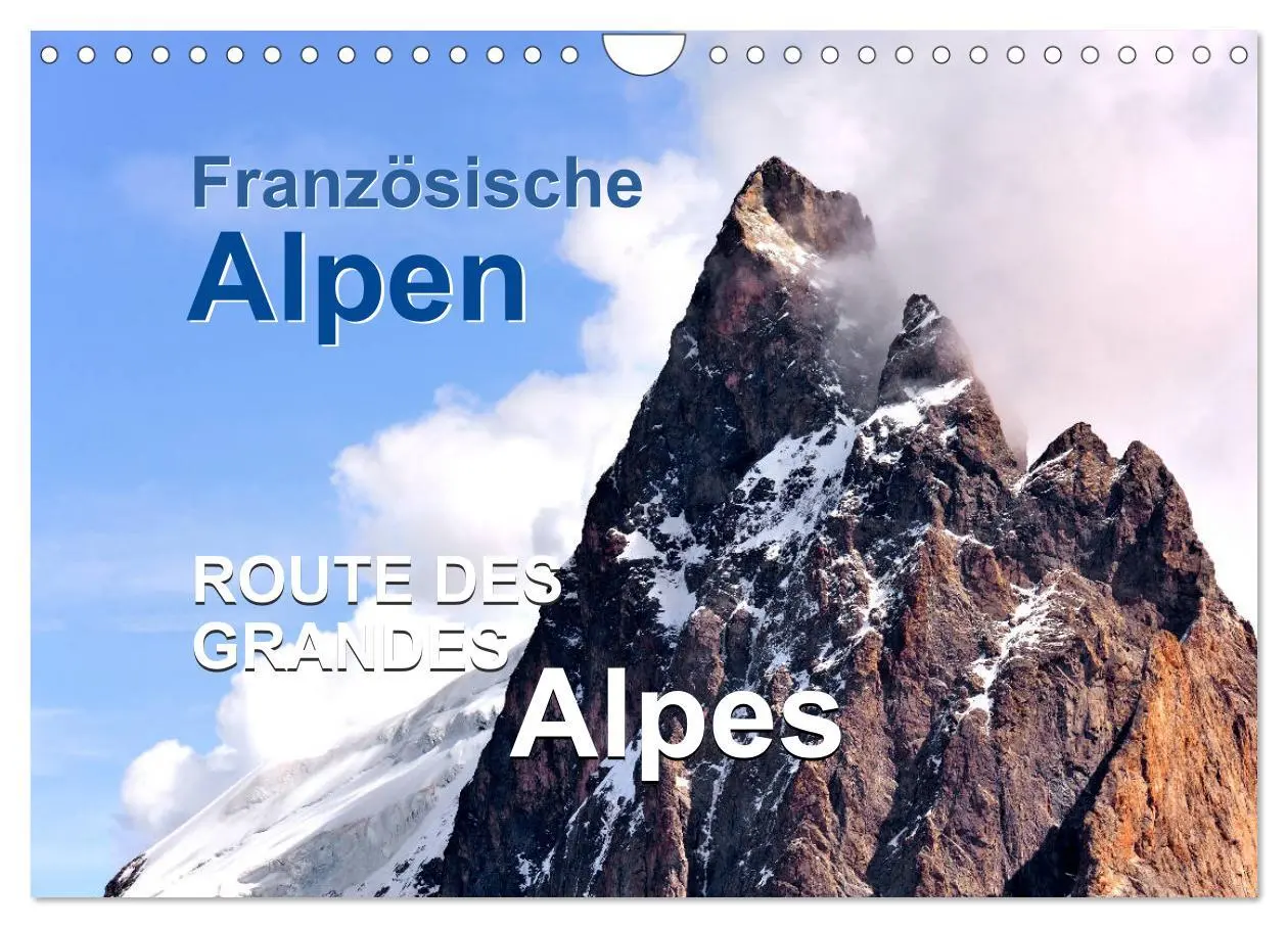 Cover: 9783457902097 | Französische Alpen - Route des Grandes Alpes (Wandkalender 2026 DIN...