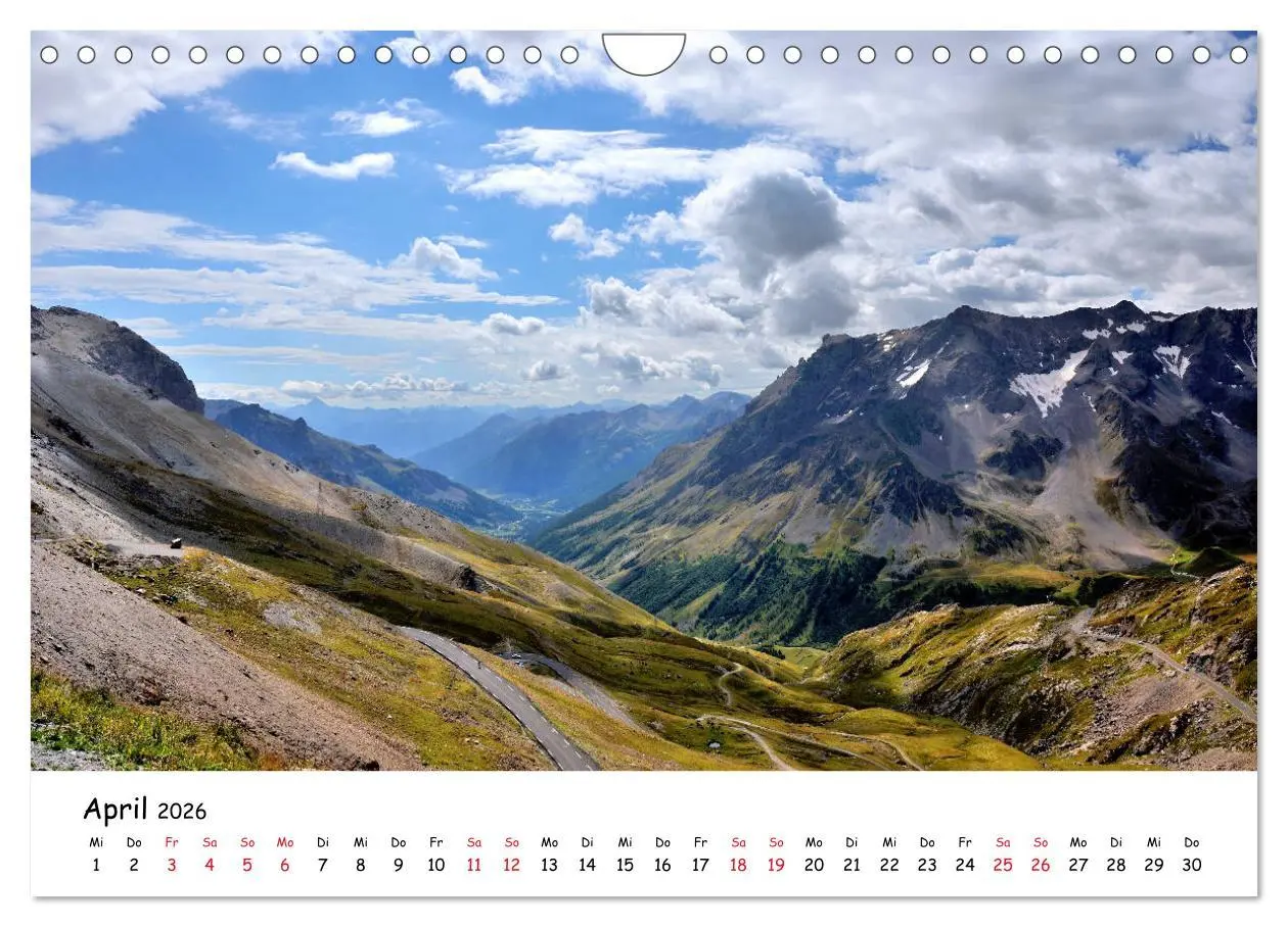 Bild: 9783457902097 | Französische Alpen - Route des Grandes Alpes (Wandkalender 2026 DIN...